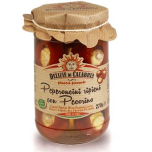 Peperonciono fylld m. Pecorino - 270g