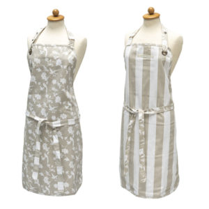 Laura Ashley förkläde ELVEDEN COBBLESTONE