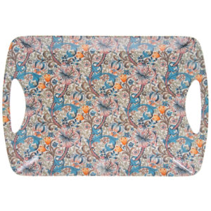 William Morris Pink Golden Lily Stor bricka