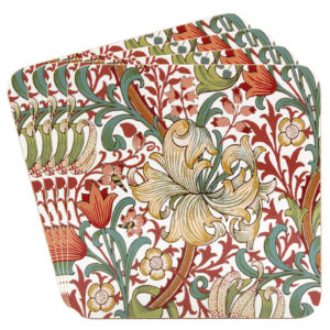William Morris Golden Lily Coasters