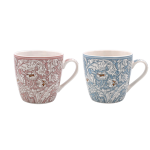 William Morris Bachelor’s Button 2 frukostmuggar