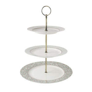 Laura Ashley 3-vånings kakfat Wild clematis