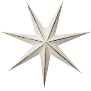 Pappersstjärna Lysa