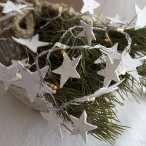 Dekorationsslinga Nature Stjärnor