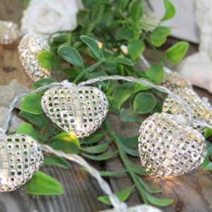 Ljusslinga Näthjärtan Silver