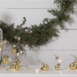 Dekorationsslinga X-mas Guld