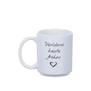 Världens bästa fröken mugg