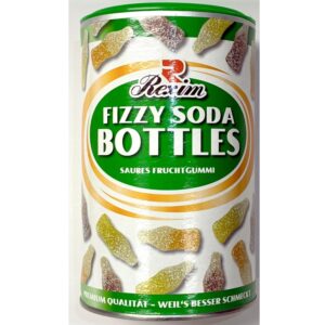 Fizzy soda bottle