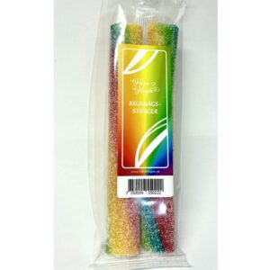 Syrlig regnbågsstång 2-pack